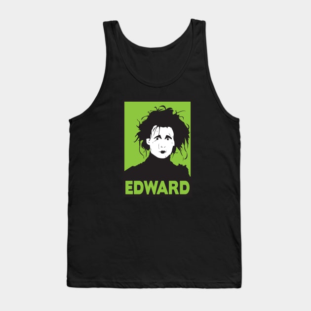 Edward Scissorhands Tank Top by stayfrostybro